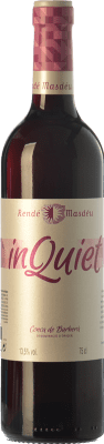 7,95 € Envío gratis | Vino Tinto Rendé Masdéu Inquiet Joven D.O. Conca de Barberà Cataluña España Cabernet Sauvignon Eco — Ecológico Botella 75 cl