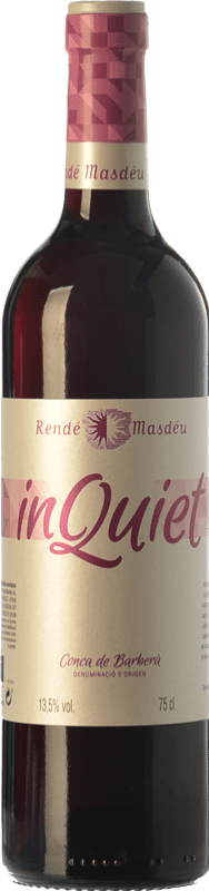 7,95 € Бесплатная доставка | Красное вино Rendé Masdéu Inquiet Молодой D.O. Conca de Barberà Каталония Испания Cabernet Sauvignon бутылка 75 cl