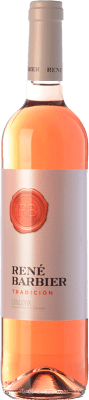 7,95 € Envio grátis | Vinho rosé René Barbier Tradición Jovem D.O. Catalunya Catalunha Espanha Tempranillo, Merlot Garrafa 75 cl