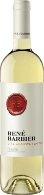 5,95 € Free Shipping | White wine René Barbier Viña Augusta Joven D.O. Catalunya Catalonia Spain Muscat of Alexandria, Macabeo, Xarel·lo, Parellada Bottle 75 cl