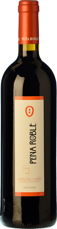8,95 € Бесплатная доставка | Красное вино Resalte Peña Дуб D.O. Ribera del Duero Кастилия-Леон Испания Tempranillo бутылка 75 cl