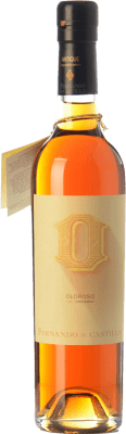 49,95 € 免费送货 | 强化酒 Fernando de Castilla Antique Oloroso D.O. Manzanilla-Sanlúcar de Barrameda 安达卢西亚 西班牙 Palomino Fino 瓶子 Medium 50 cl