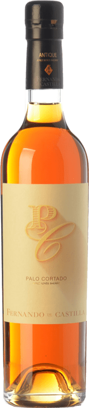 67,95 € Envoi gratuit | Vin fortifié Fernando de Castilla Antique Palo Cortado D.O. Manzanilla-Sanlúcar de Barrameda Andalousie Espagne Palomino Fino Bouteille Medium 50 cl