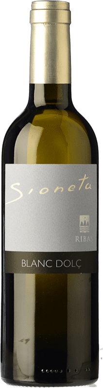 24,95 € Free Shipping | Sweet wine Ribas Sioneta I.G.P. Vi de la Terra de Mallorca Balearic Islands Spain Muscatel Small Grain Medium Bottle 50 cl