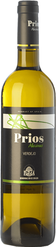 7,95 € Envio grátis | Vinho branco Ríos Prieto Prios Maximus D.O. Rueda Castela e Leão Espanha Verdejo Garrafa 75 cl