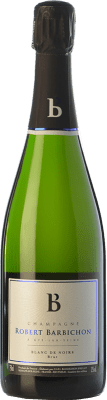 42,95 € Envio grátis | Espumante branco Robert Barbichon Blanc de Noirs Brut A.O.C. Champagne Champagne França Pinot Preto Garrafa 75 cl