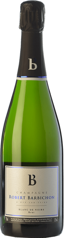 42,95 € Kostenloser Versand | Weißer Sekt Robert Barbichon Blanc de Noirs Brut A.O.C. Champagne Champagner Frankreich Spätburgunder Flasche 75 cl