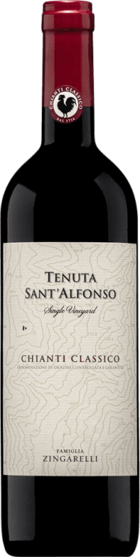 25,95 € Envío gratis | Vino tinto Rocca delle Macìe Sant'Alfonso D.O.C.G. Chianti Classico Toscana Italia Sangiovese Botella 75 cl