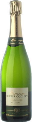 144,95 € Spedizione Gratuita | Spumante Bianco Roger Coulon Brut Millésimé, Blanc de Noirs Gran Riserva A.O.C. Champagne champagne Francia Pinot Nero, Pinot Meunier 75 cl