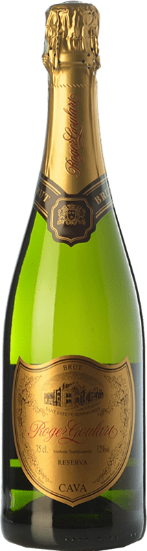 14,95 € Spedizione Gratuita | Spumante bianco Roger Goulart Brut Riserva D.O. Cava Catalogna Spagna Macabeo, Xarel·lo, Parellada Bottiglia 75 cl