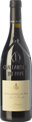 39,95 € Envio grátis | Vinho Tinto Roger Sabon Les Olivets Crianza A.O.C. Châteauneuf-du-Pape Rhône França Syrah, Garnacha — Grenache, Cinsault 75 cl