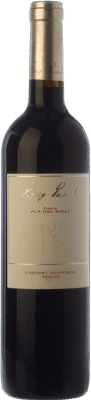 13,95 € Free Shipping | Red wine Roig Parals Pla del Molí Crianza D.O. Empordà Catalonia Spain Merlot, Cabernet Sauvignon Bottle 75 cl