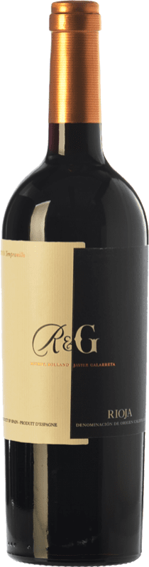 14,95 € 免费送货 | 红酒 Rolland & Galarreta 岁 D.O.Ca. Rioja 拉里奥哈 西班牙 Tempranillo 瓶子 75 cl