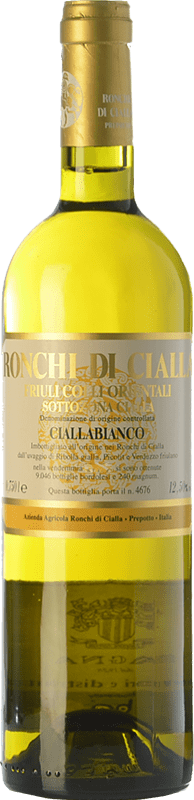 24,95 € Free Shipping | White wine Ronchi di Cialla Bianco D.O.C. Colli Orientali del Friuli Friuli-Venezia Giulia Italy Ribolla Gialla, Picolit, Verduzzo Friulano Bottle 75 cl