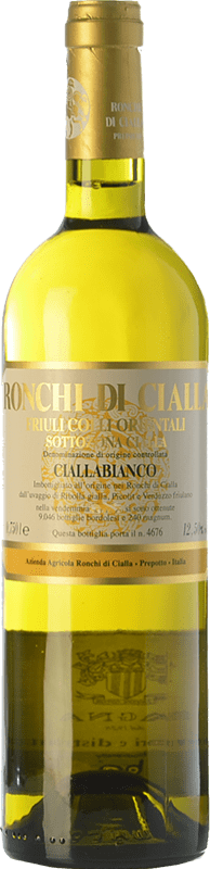 27,95 € 免费送货 | 白酒 Ronchi di Cialla Bianco D.O.C. Colli Orientali del Friuli 弗留利 - 威尼斯朱利亚 意大利 Ribolla Gialla, Picolit, Verduzzo Friulano 瓶子 75 cl