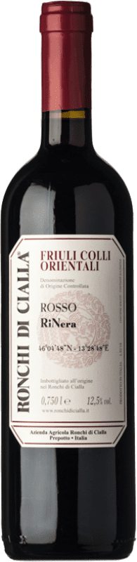 23,95 € Бесплатная доставка | Красное вино Ronchi di Cialla Ribolla Nera D.O.C. Colli Orientali del Friuli Фриули-Венеция-Джулия Италия Schioppettino бутылка 75 cl