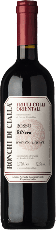 21,95 € Free Shipping | Red wine Ronchi di Cialla Ribolla Nera D.O.C. Colli Orientali del Friuli Friuli-Venezia Giulia Italy Schioppettino Bottle 75 cl