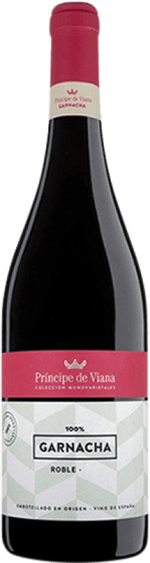 6,95 € Бесплатная доставка | Красное вино Príncipe de Viana Viñas Viejas D.O. Navarra Наварра Испания Grenache Tintorera бутылка 75 cl