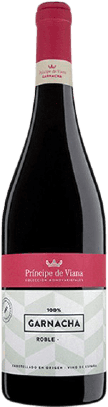 7,95 € Envio grátis | Vinho Tinto Príncipe de Viana Viñas Viejas Viñas Viejas VV Vinhas Velhas D.O. Navarra Navarra Espanha Grenache Tintorera Garrafa 75 cl