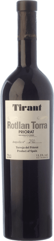 45,95 € 送料無料 | 赤ワイン Rotllan Torra Tirant Crianza — クリアンサ D.O.Ca. Priorat カタロニア スペイン Merlot — メルロー, Syrah — シラー, Garnacha — グルナッシュ, Cabernet Sauvignon — カベルネ・ソーヴィニヨン, Cariñena — カリニャン 75 cl
