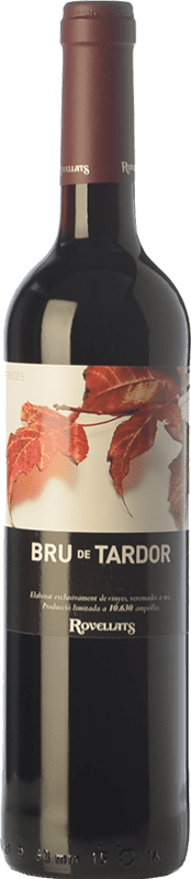 9,95 € Free Shipping | Red wine Rovellats Bru de Tardor Aged D.O. Penedès Catalonia Spain Merlot, Grenache, Cabernet Sauvignon Bottle 75 cl