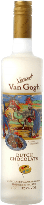 26,95 € Spedizione Gratuita | Vodka Royal Dirkzwager Van Gogh Dutch Chocolat Olanda Bottiglia 70 cl
