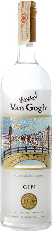36,95 € 免费送货 | 金酒 Gin Royal Dirkzwager Van Gogh 荷兰 1 L