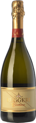 33,95 € Envoi gratuit | Vin Mousseux Blanc Ruggeri Cartizze Supérieur D.O.C.G. Prosecco di Conegliano-Valdobbiadene Trévise Italie Glera Bouteille 75 cl