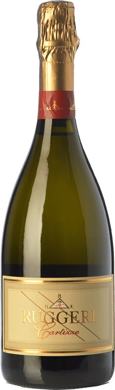 33,95 € 免费送货 | 白起泡酒 Ruggeri Cartizze 特级 D.O.C.G. Prosecco di Conegliano-Valdobbiadene 特雷维索 意大利 Glera — 格莱拉 瓶装 75 cl