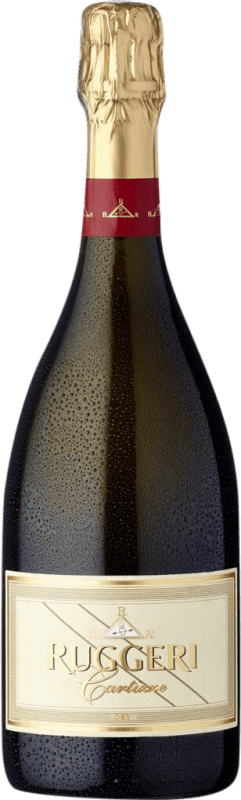33,95 € Бесплатная доставка | Белое игристое вино Ruggeri Cartizze Высший D.O.C.G. Prosecco di Conegliano-Valdobbiadene Treviso Италия Glera — Глера 75 cl
