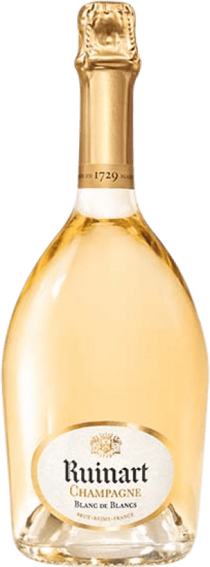 105,95 € Envío gratis | Espumoso blanco Ruinart Blanc de Blancs A.O.C. Champagne Champagne Francia Chardonnay Botella 75 cl