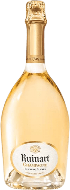 113,95 € Envío gratis | Espumoso blanco Ruinart Blanc de Blancs A.O.C. Champagne Champagne Francia Chardonnay Botella 75 cl