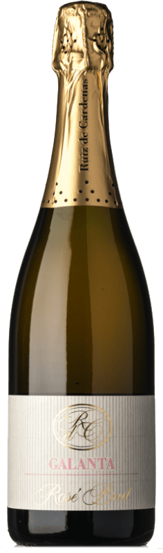 21,95 € Envoi gratuit | Vin Mousseux Rosé Ruiz de Cardenas Galanta Brut Rosé Italie Pinot Noir, Chardonnay Bouteille 75 cl