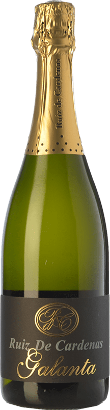 23,95 € Envío gratis | Espumoso blanco Ruiz de Cardenas Galanta Tradizione Brut Italia Pinot Negro, Chardonnay Botella 75 cl