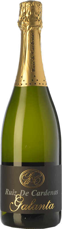 24,95 € Kostenloser Versand | Weißer Sekt Ruiz de Cardenas Galanta Tradizione Brut Italien Spätburgunder, Chardonnay Flasche 75 cl