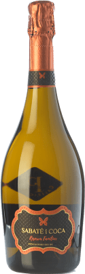 54,95 € Бесплатная доставка | Белое игристое Sabaté i Coca Familiar брют Резерв D.O. Cava Каталония Испания Xarel·lo, Chardonnay бутылка 75 cl
