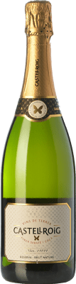 19,95 € 免费送货 | 白起泡酒 Sabaté i Coca Castellroig Brut Nature — 天然干型起泡酒 珍藏 D.O. Cava 加泰罗尼亚 西班牙 Macabeo — 马卡贝奥, Xarel·lo — 哈雷洛, Parellada — 帕雷利亚达 75 cl