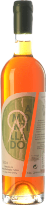 86,95 € 免费送货 | 加强葡萄酒 Sacristía AB Selección Amontillado Muy Viejo en Rama D.O. Jerez-Xérès-Sherry 安达卢西亚 西班牙 Palomino Fino 瓶子 Medium 50 cl