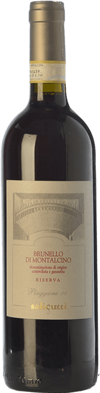 118,95 € Envío gratis | Vino Tinto Salicutti Reserva D.O.C.G. Brunello di Montalcino Toscana Italia Sangiovese Eco — Ecológico 75 cl
