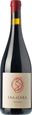 33,95 € Envío gratis | Vino tinto Samsara Ronda Crianza D.O. Sierras de Málaga Andalucía España Petit Verdot Botella 75 cl