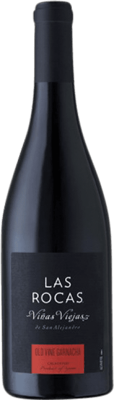 12,95 € Free Shipping | Red wine San Alejandro Las Rocas Viñas Viejas Joven D.O. Calatayud Aragon Spain Grenache Bottle 75 cl
