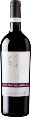 12,95 € Envio grátis | Vinho tinto San Marzano Talò D.O.C. Primitivo di Manduria Puglia Itália Primitivo Garrafa 75 cl