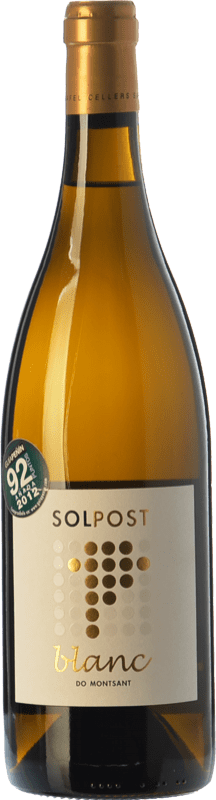 10,95 € 免费送货 | 白酒 Sant Rafel Solpost Blanc 岁 D.O. Montsant 加泰罗尼亚 西班牙 Grenache White 瓶子 75 cl