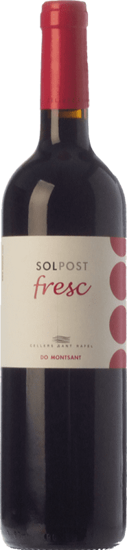 9,95 € 免费送货 | 红酒 Sant Rafel Solpost Fresc 年轻的 D.O. Montsant 加泰罗尼亚 西班牙 Syrah, Grenache, Cabernet Sauvignon 瓶子 75 cl