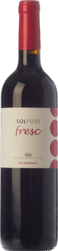 9,95 € Spedizione Gratuita | Vino Rosso Sant Rafel Solpost Fresc Giovane D.O. Montsant Catalogna Spagna Syrah, Garnacha — Grenache, Cabernet Sauvignon 75 cl