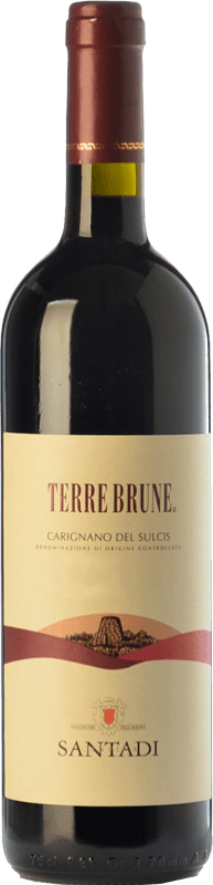 59,95 € Envoi gratuit | Vin Rouge Santadi Terre Brune Supérieur D.O.C. Carignano del Sulcis Sardaigne Italie Cariñena — Carignan, Bobal Bouteille 75 cl