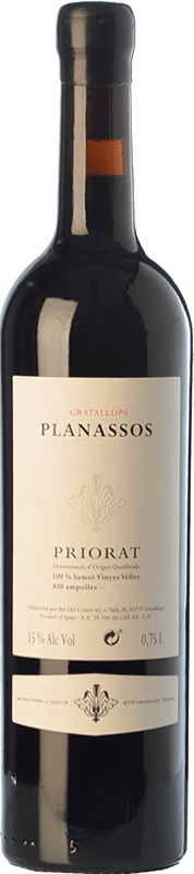 129,95 € Envio grátis | Vinho Tinto Saó del Coster Planassos Crianza D.O.Ca. Priorat Catalunha Espanha Cariñena — Carignan 75 cl