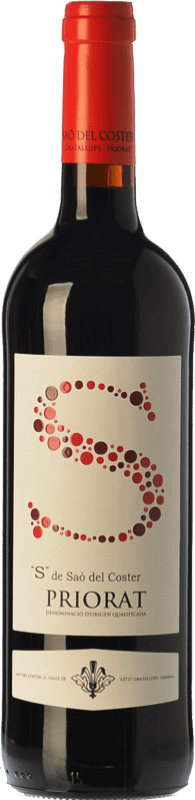 16,95 € Free Shipping | Red wine Saó del Coster S Aged D.O.Ca. Priorat Catalonia Spain Grenache, Carignan Bottle 75 cl