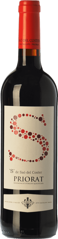 16,95 € Envio grátis | Vinho Tinto Saó del Coster S Non Filtrato — Não Filtrado Crianza D.O.Ca. Priorat Catalunha Espanha Garnacha — Grenache, Cariñena — Carignan 75 cl