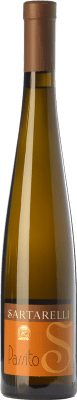 29,95 € Envio grátis | Vinho doce Sartarelli Passito D.O.C. Verdicchio dei Castelli di Jesi Marche Itália Verdicchio Garrafa Medium 50 cl